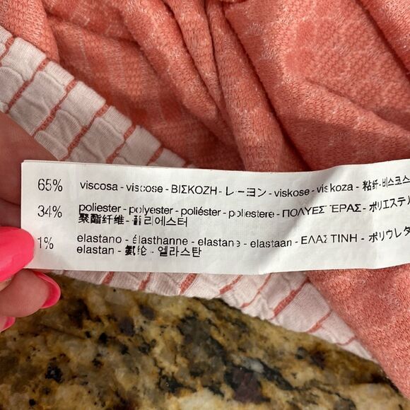 ❤️Last Chance Zara W/B Collection Textured Geometric Tunic Mini Dress Size S - Picture 5 of 7